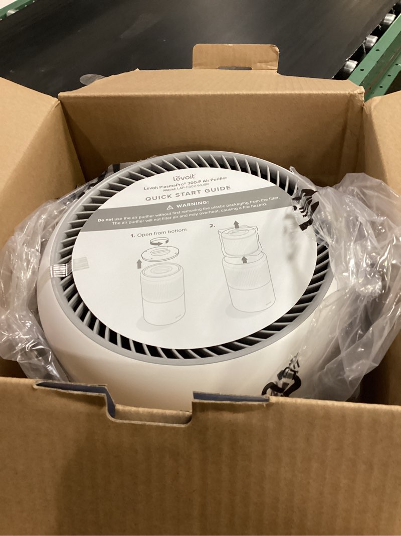 Condition photo showing Good Condition for levoit core 300 3-speed ionic white true hepa air purifier energy star (covers: 1095-sq ft)