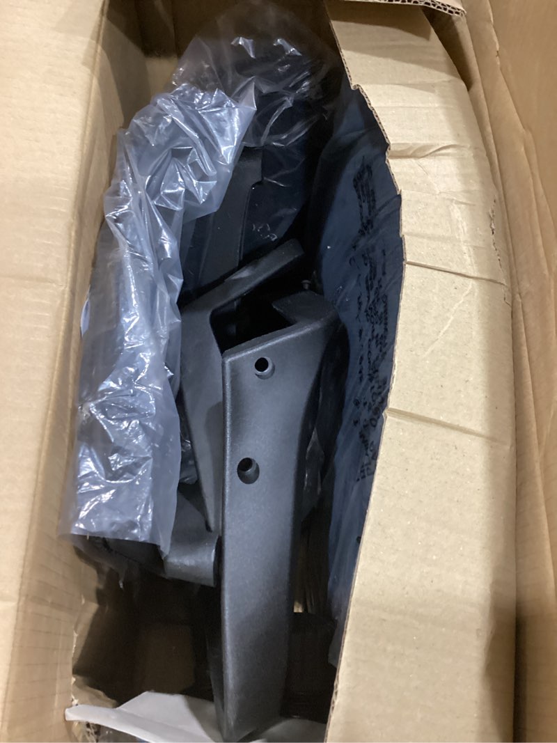 Condition photo showing Good Condition for bestoffice | ergonomic office chair | mid-back swivel desk chair | breathable backrest & lumbar support | adjustable height | sponge seat | rolling wheels | dark black | for adults & women dark black pack of 1