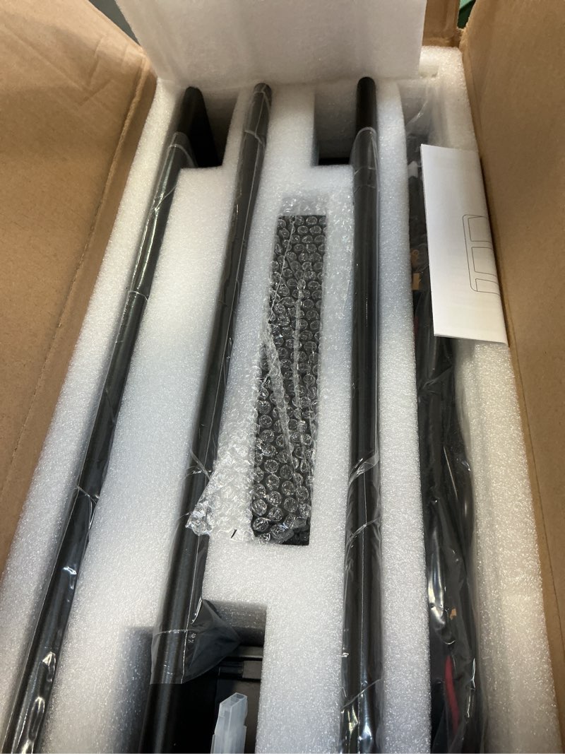 Condition photo showing Good Condition for P&Bhusri Electric Heated Towel Rack, Black Towel Warmer with Adjustable Temperature (98–149°F) and Timer (1-24h, On), Fast Heating and Drying for Bathroom, Memory & Remote Control Compatible Black 3 Panel