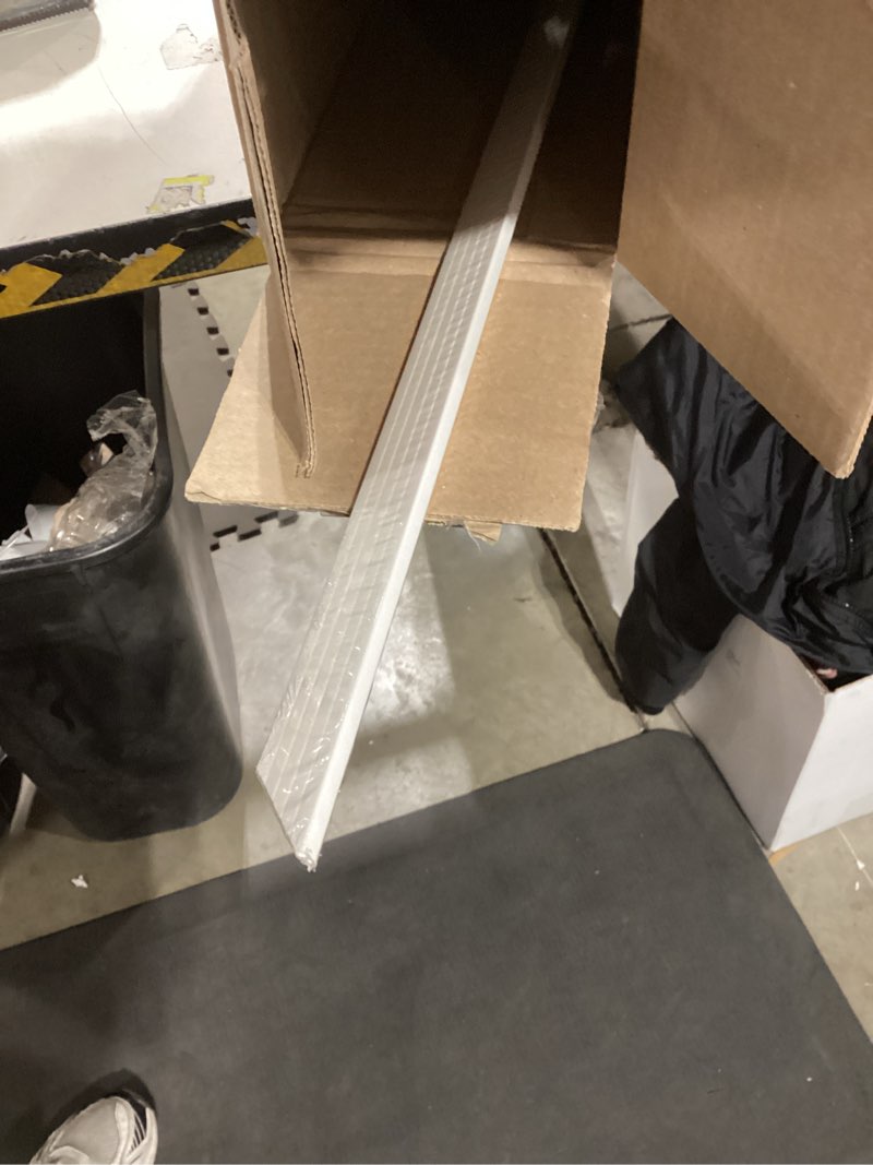 Condition photo showing As Is for incomplete only 1 pcs Premade Wainscoting Panels?Accent Wall Panels for Interior Wall Decor,All Edges precut, Factory Primed Wall molding Pieces (16 x 24 in)