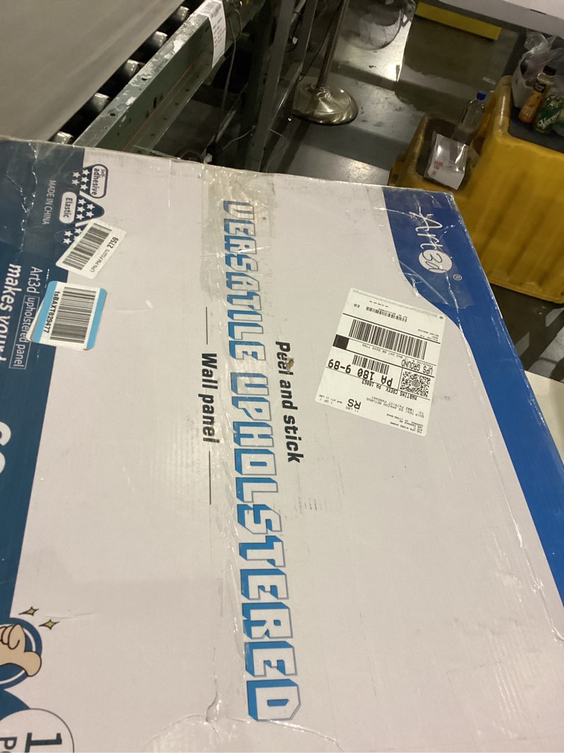 Art3d Peel and Stick Headboard for King, Full and Queen in Grey, Pack of 12 Wall Panels 3D Sized 9.8