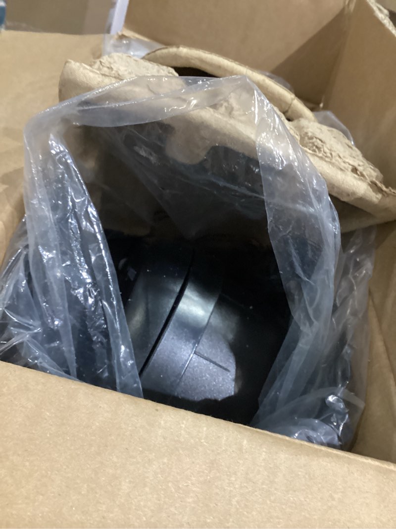 Condition photo showing As Is for Amazon Basics 8-Sheet Cross Cut Paper Shredder and Credit Card Shredder - Black 8 Sheet Black