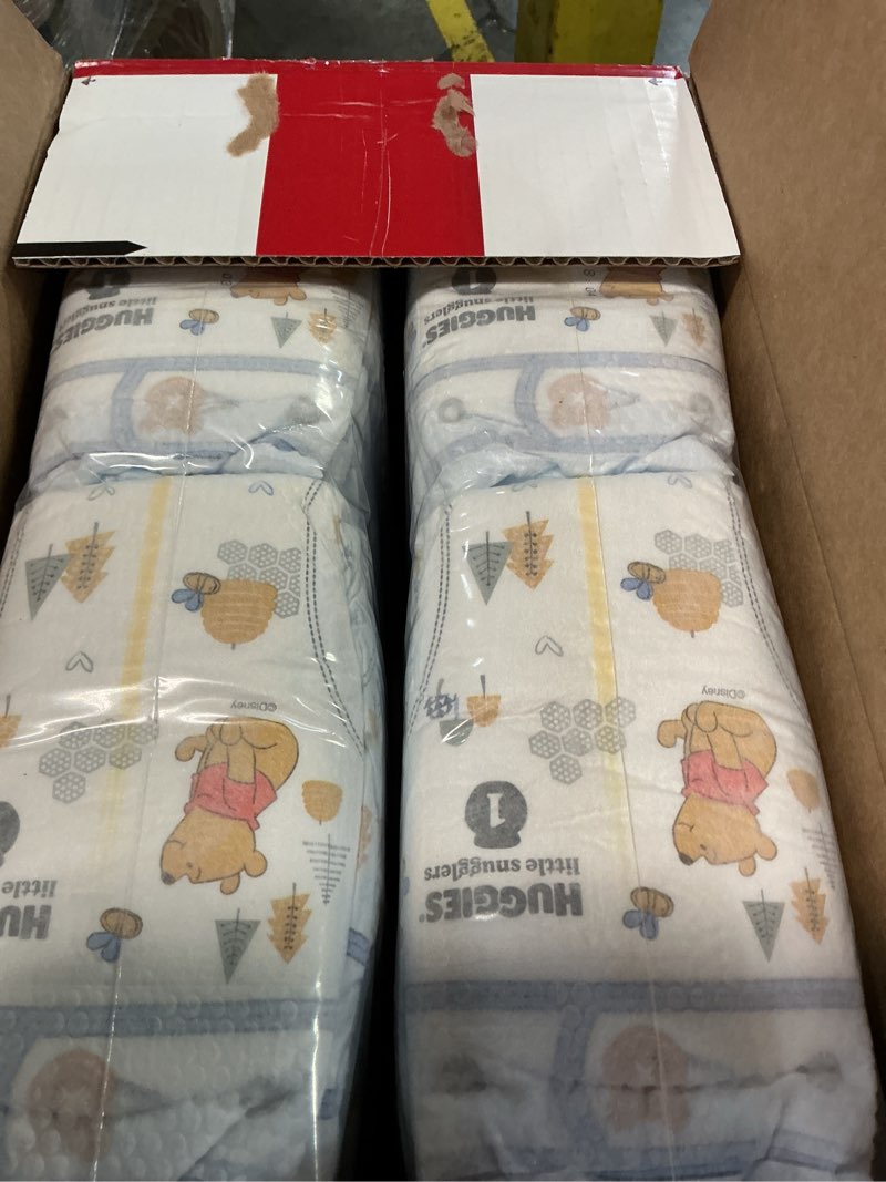 Condition photo showing New/Like New for Huggies Little Snugglers Diapers - Size 1 - 96ct