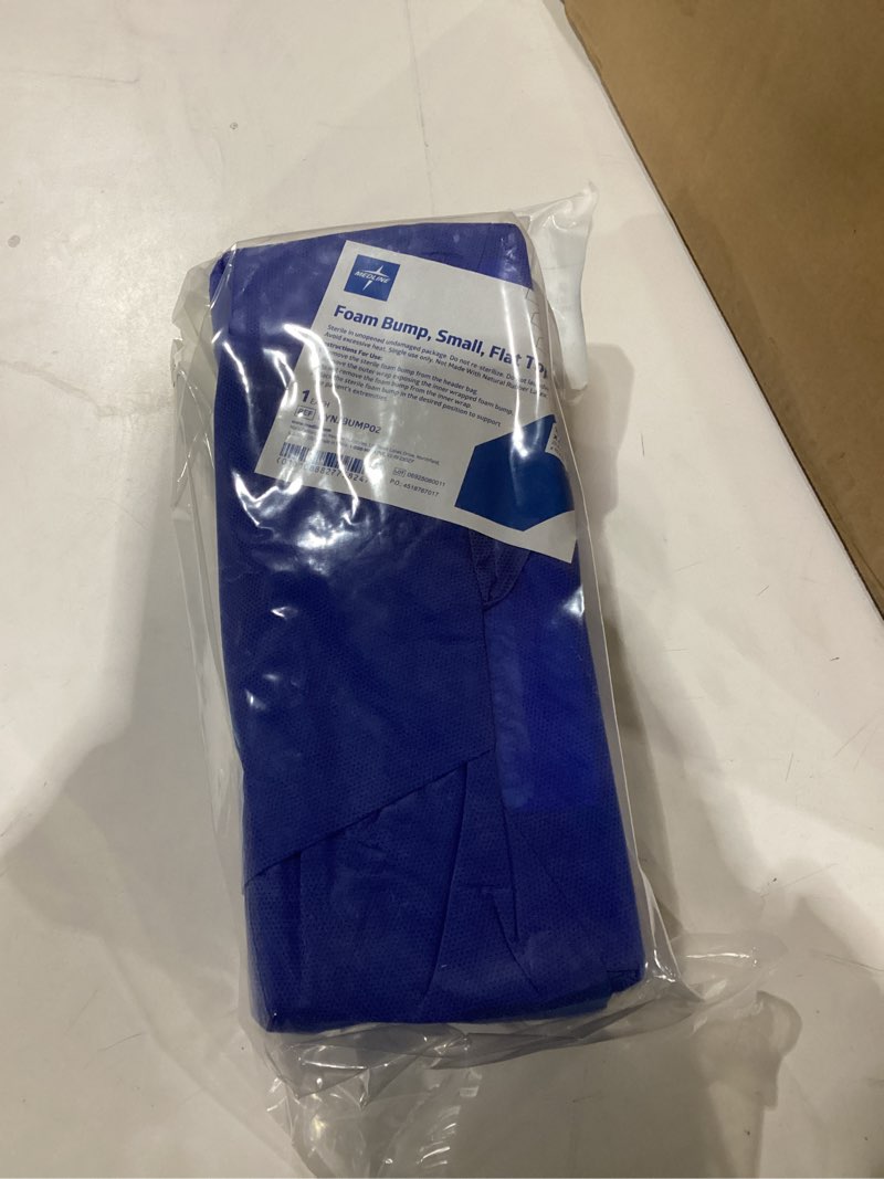Medline Foam Bump, Flat Top 10x4x4 Blue