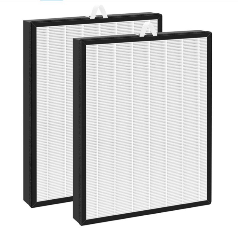 2 Pack EverestAir/EverestAir-P Replacement Filter, Compatible with LEVOIT EverestAir Air Purifier