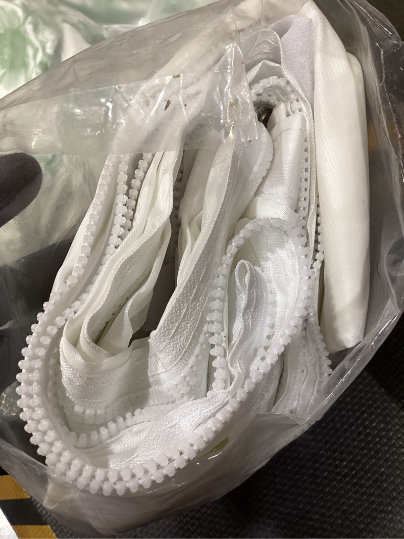 Condition photo showing Good Condition for eurmax usa instant canopy sunwall canopy middle zipper wall for easy entry and exit sidewall for pop up canopy tent,1 pack sidewall only (10ft×6.6ft,white) white 10x6.6ft