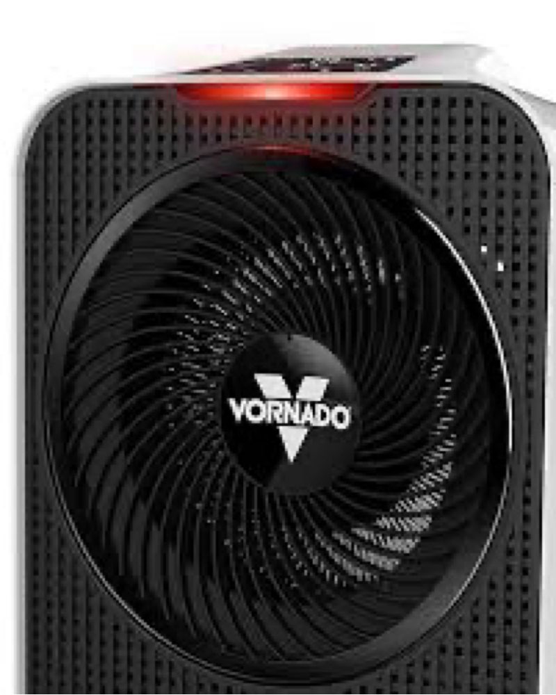 vornado velocity 5 whole room space heater with auto climate control, timer, and safety features