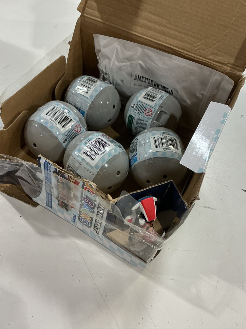 Condition photo showing Good Condition for (Incomplete)TOMY Mario Kart Pull Back Racers – 10-Count Blind Box Set with Mario, Luigi, Yoshi, Peach & Bowser – Mini Pullback Cars – Kids Classroom Valentines Gifts – Ages 5+