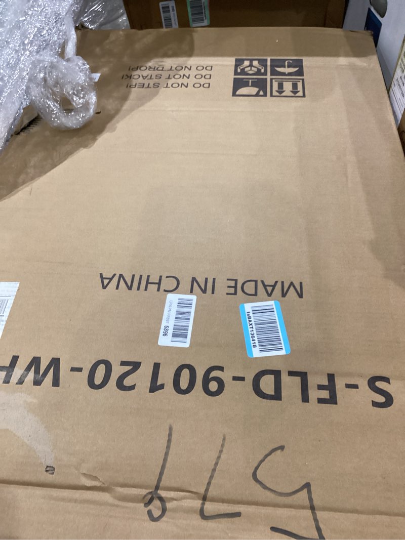 Condition photo showing Good Condition for 48" X 36" Large Rolling Whiteboard, 360°Rotation Magneitic White Board with Stand, Double Sides Whiteboard Easel on Wheels, Big Dry Erase Board for Office, School, Home White 48"W x 36"H