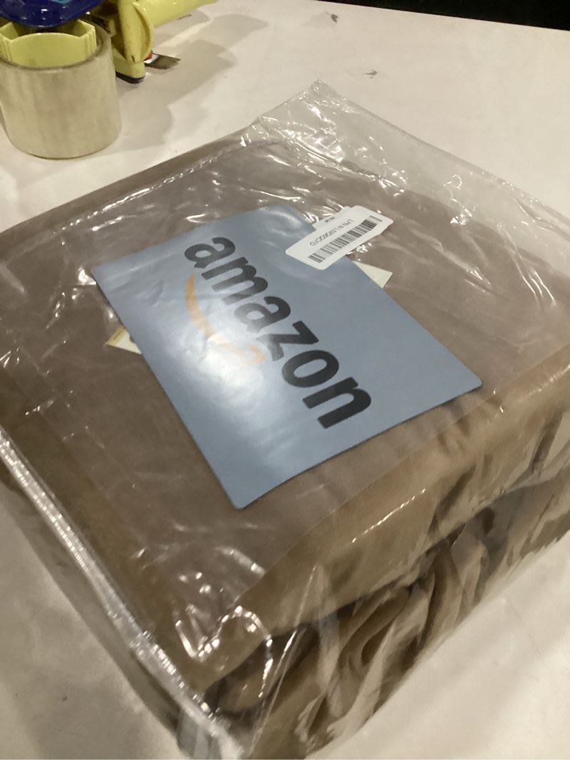 Condition photo showing Good Condition for H.VERSAILTEX Rich Velvet Stretch 2 Piece Cover Chair Slipcover Sofa Cover Furniture Protector Couch Soft with Elastic Bottom Chair Couch Cover Width Up to 49 Inch (Chair, Mocha) 1 Cushion Chair Mocha