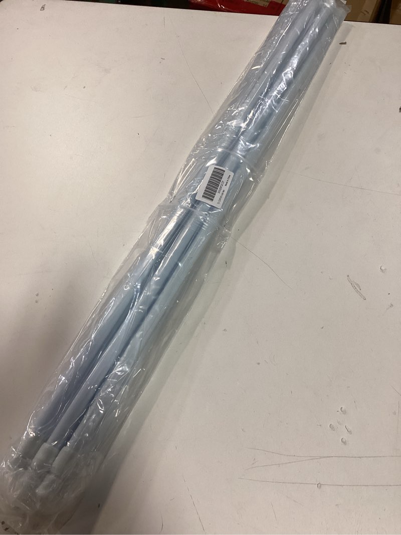 Condition photo showing New/Like New for Tension Rods, 6 Pack Adjustable Spring Steel Cupboard Bars 28 to 48 Inches Tension Curtain Rod Shower Rod Closet Rod Tensions Rod Extendable Width 28-48 inch White
