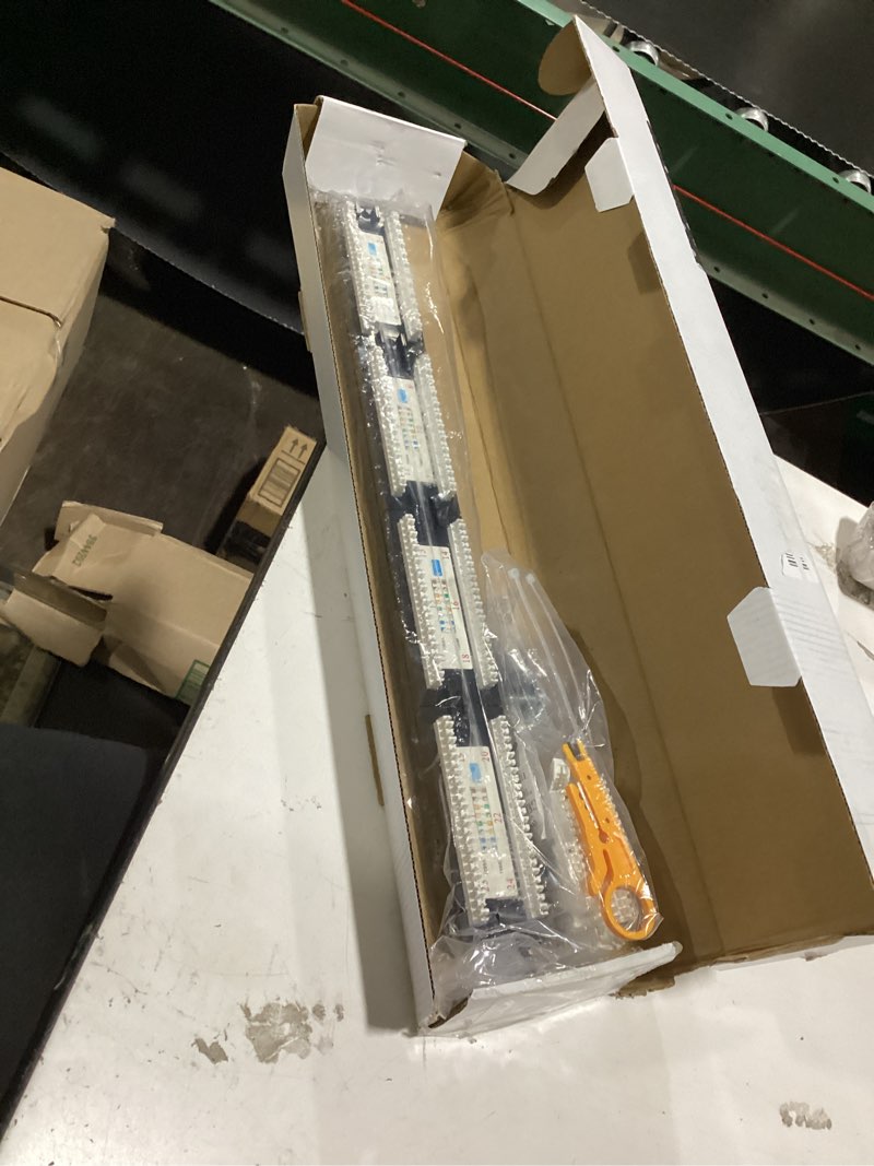Condition photo showing New/Like New for monoprice patch panel (568a/b compatible)