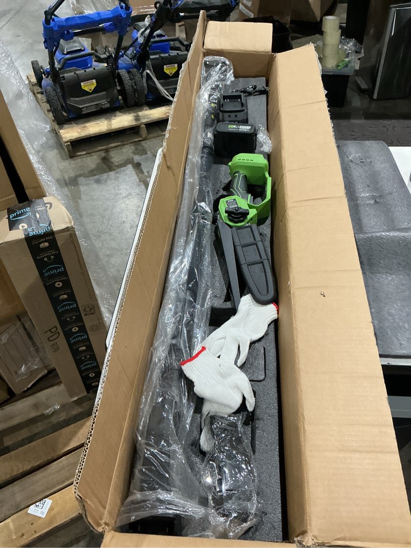 Condition photo showing Good Condition for incomplete  2-in-1 20v cordless pole saw