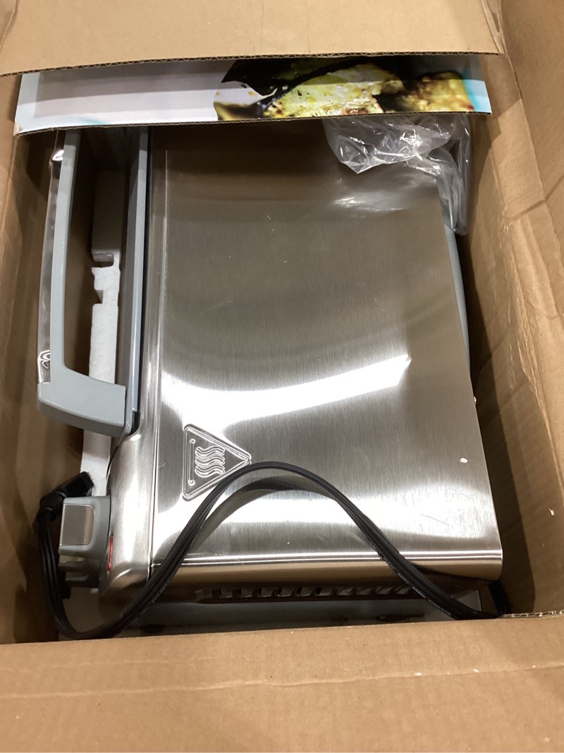 Condition photo showing As Is for BLACK+DECKER 4-Slice Toaster Oven with Natural Convection, Stainless Steel, TO1760SS (TO1760SST-1)