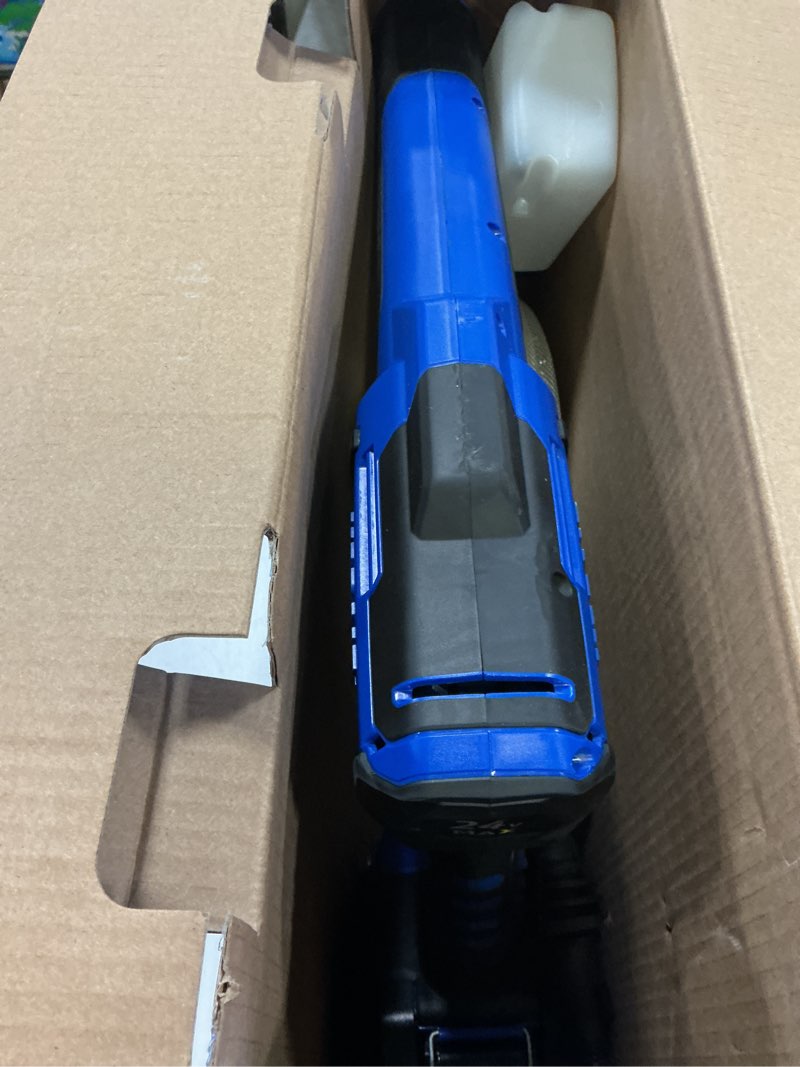 Condition photo showing As Is for kobalt 700-psi 0.8-gpm cold water battery outdoor power cleaner with 1 spray tips