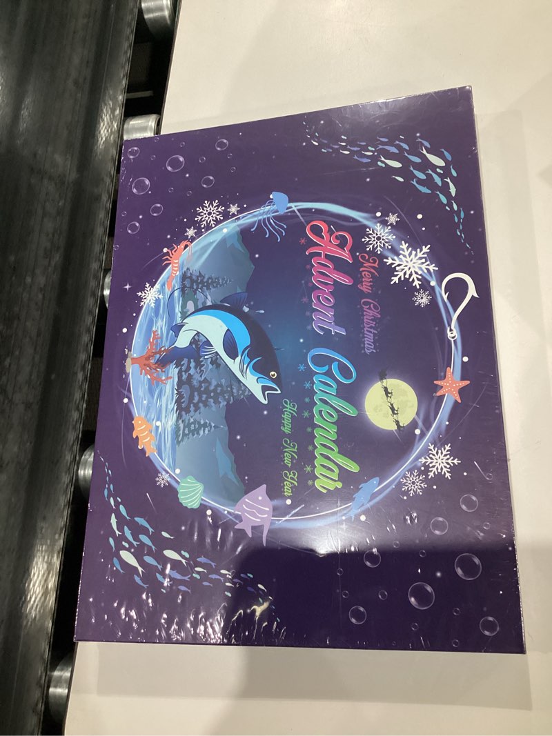 Condition photo showing New/Like New for Fishing Advent Calendar 2025, Fishing Lure Set - 24 Days of Christmas Countdown Calendar, for Fishing Lovers, Christmas Gifts for Dad Men & Stocking Stuffers for Men