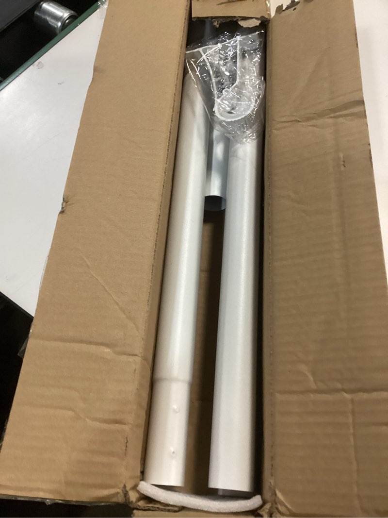Condition photo showing Good Condition for Tension Curtain Rod 51–168 In (4.25–14 ft),Extra Long Outdoor Curtain Rod for Window or Bathroom Pat