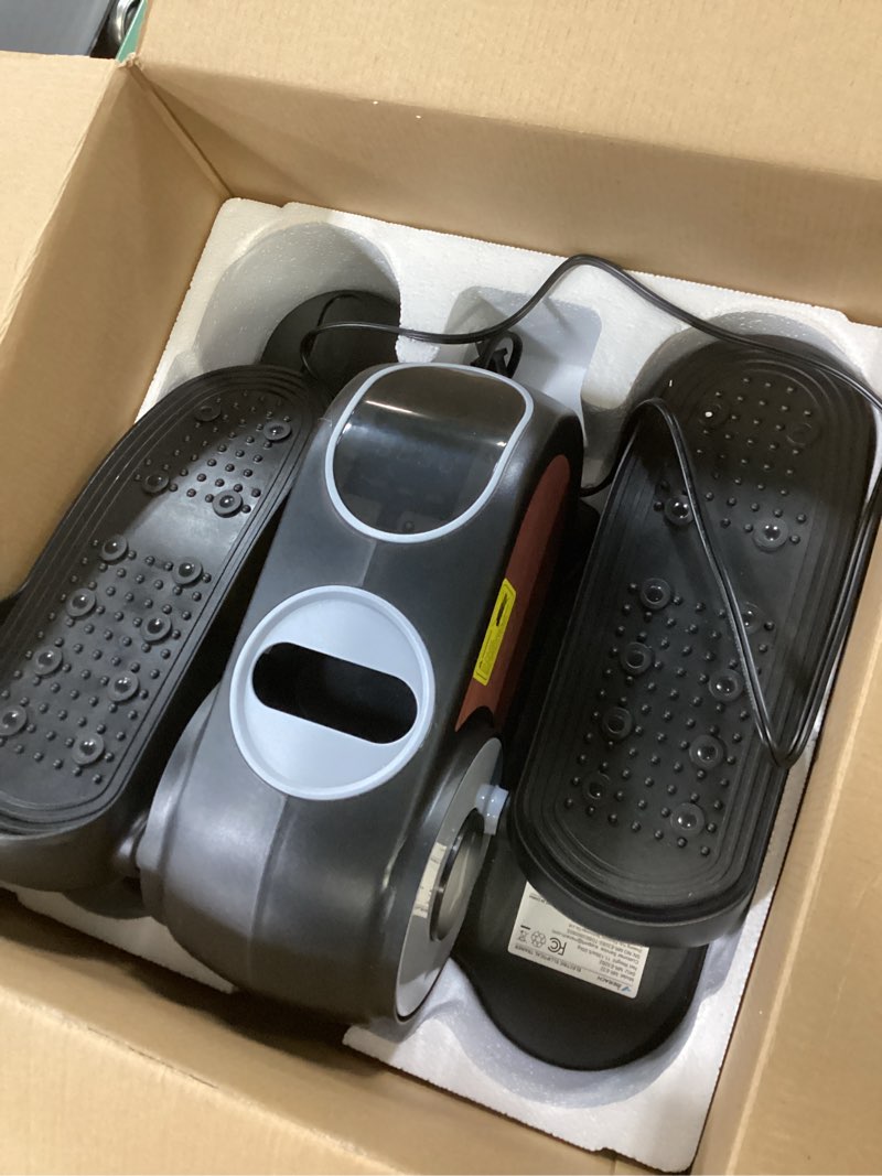 Condition photo showing Good Condition for MERACH Under Desk Elliptical Machine, Leg Exerciser While Sitting for Seniors with Remote Control & 12-Speeds, Quiet Portable Electric Seated Pedal Exerciser Machine for Home Office Classic