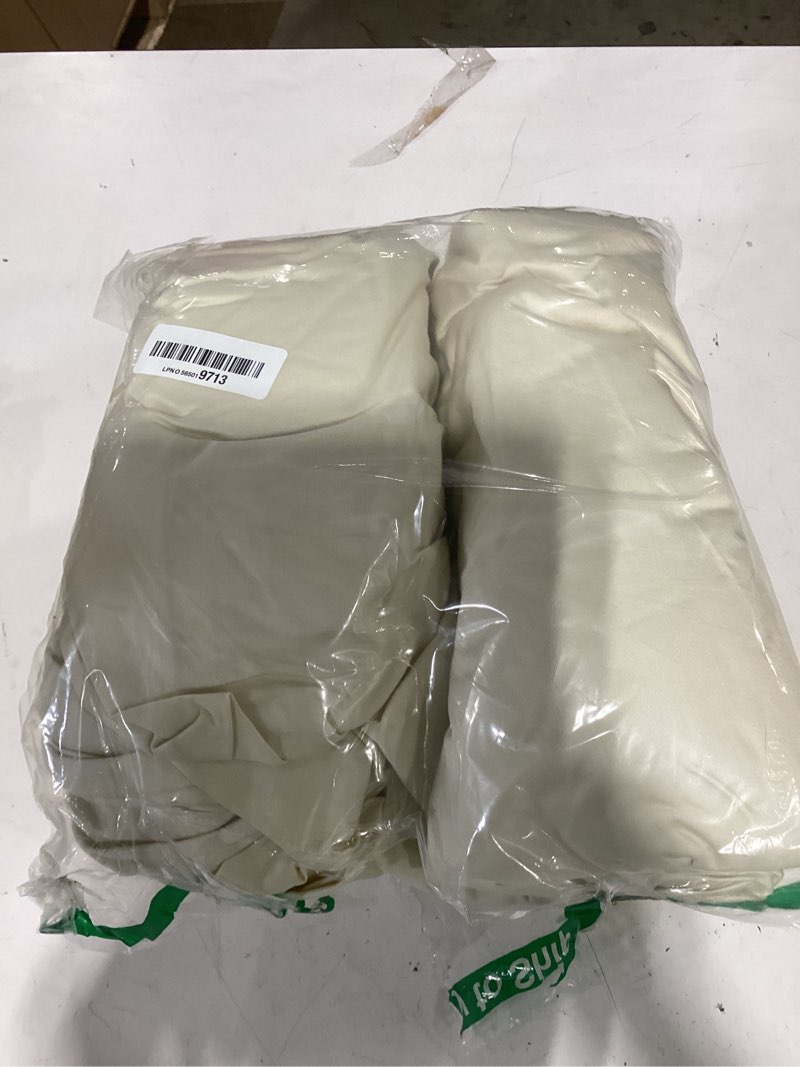 Condition photo showing As Is for 600 tc luxurious ivory rv short king sheets - 72 x 75, 100% egyptian cotton, 2 piece set, ultra soft, 16\" deep pocket short king (72 x75) ivory