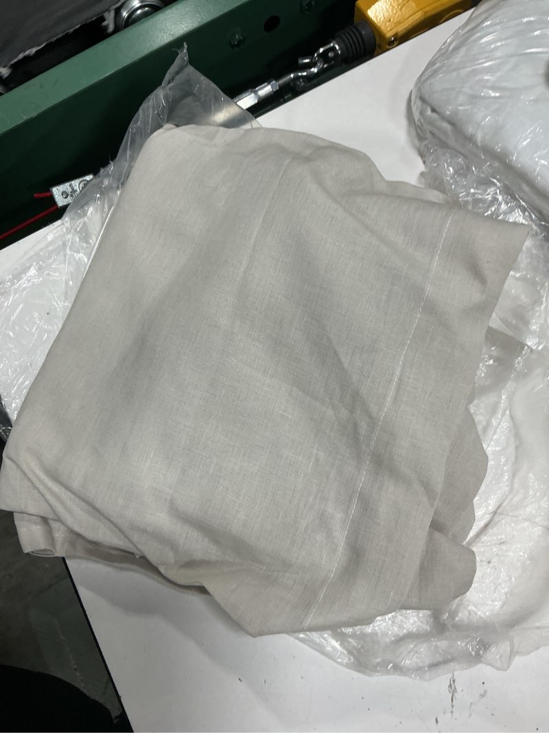 Condition photo showing Good Condition for quince european linen shower curtain 72*72 inc 