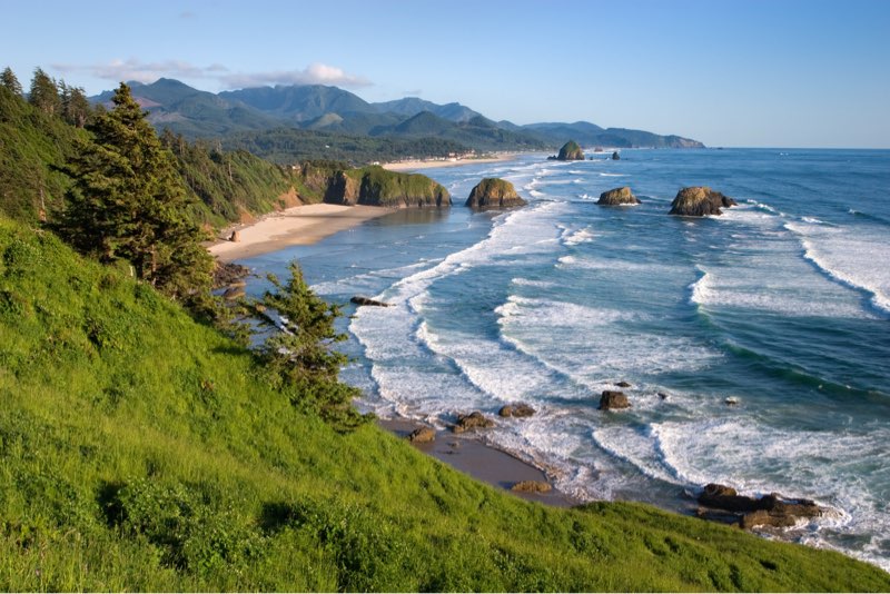 Cannon Beach Oregon by Zschnepf - Wrapped Canvas Photograph