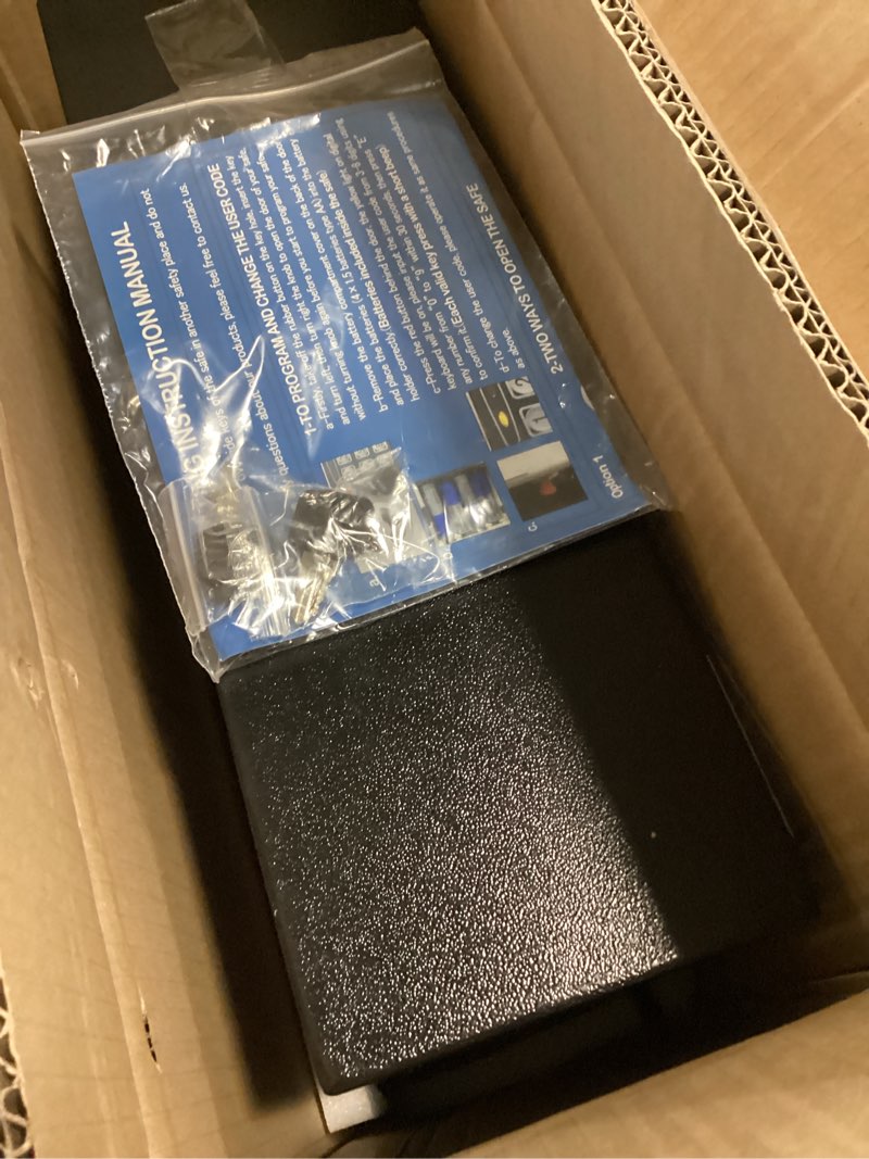 Condition photo showing New/Like New for UMEKEN Key Box Wall Mount 150 Position Valet Digital Car Key Cabinet Lock Box with Code, Electronic Key Vehicle Holder Lockbox with Key Tags, Key Organizer Locker Box, Black 150 KEY