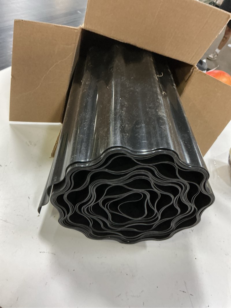 Condition photo showing Good Condition for nonmon corrugated garden edging border 12"×30ft landscape edging border sturdy lawn edging border fo
