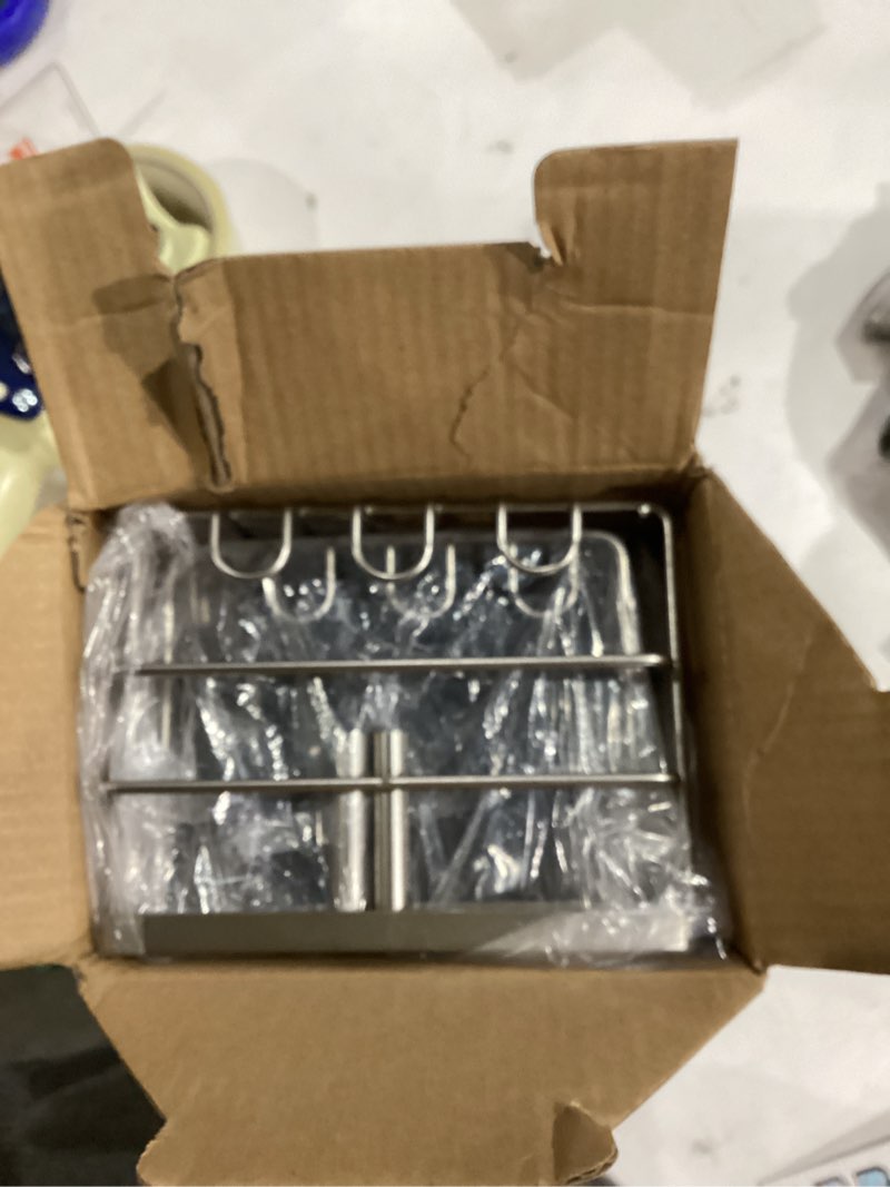 Condition photo showing New/Like New for HapiRm Hanging Shower Caddy Organizer - No Drilling Shower Organizer with Hooks, Rustproof & Waterproof 304 Stainless Steel Bathroom Shelves - Brushed Nickel