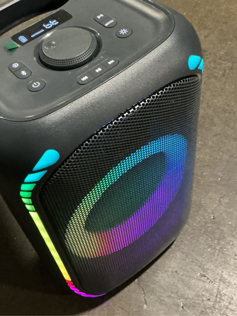 Condition photo showing Good Condition for onn medium party speaker gen. 2, 15.08"