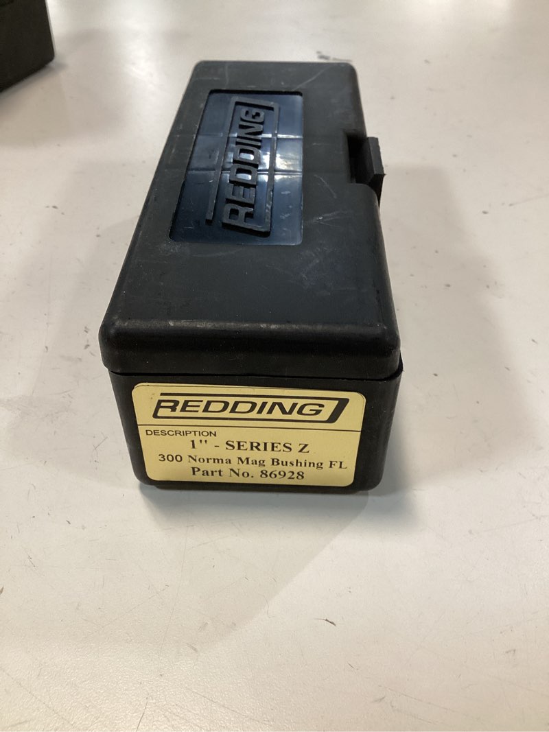 Condition photo showing New/Like New for Redding 300 Norma Magnum 1" Bushing Full Series Z Die