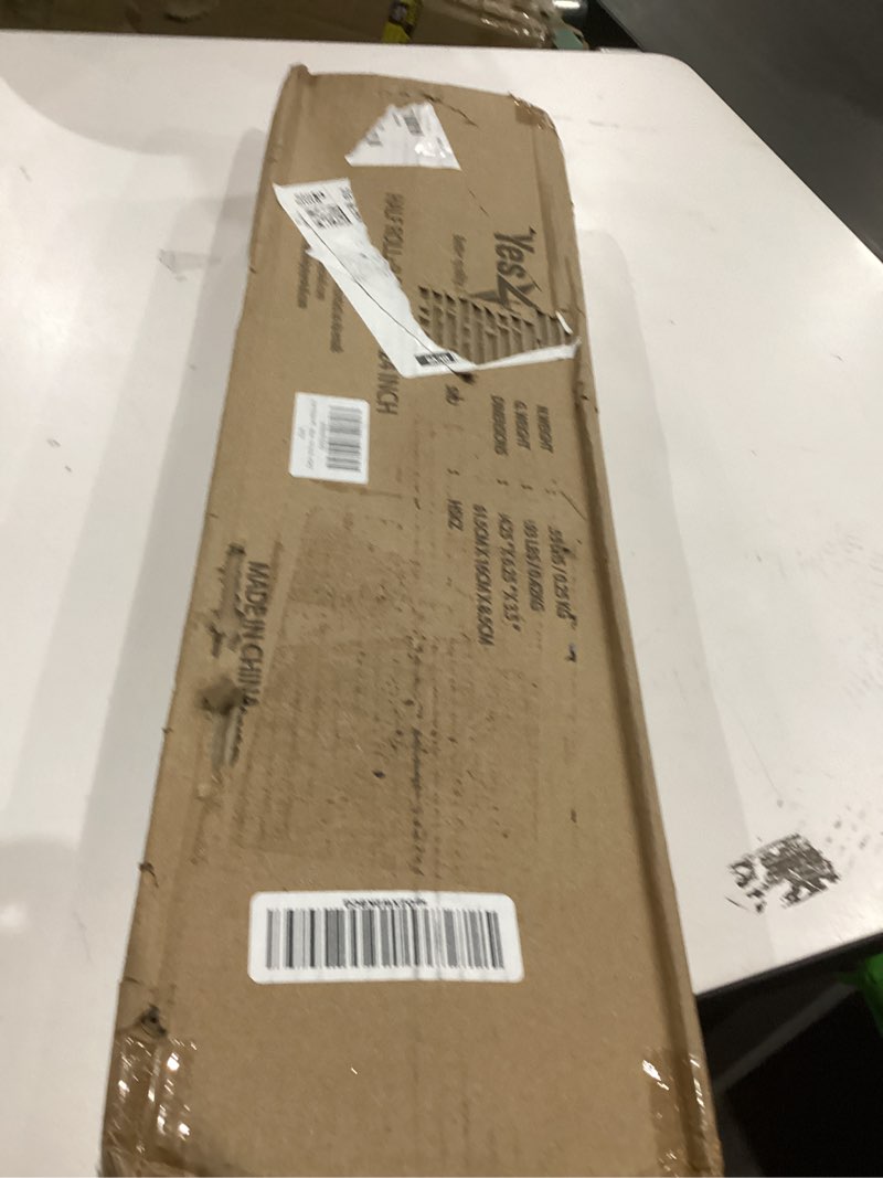 Condition photo showing Good Condition for yes4all medium firm half foam rollers for post-workout relaxation, 12/18/24/36 inch pe foam roll for back massage & yoga exercise half - blue 24-inch