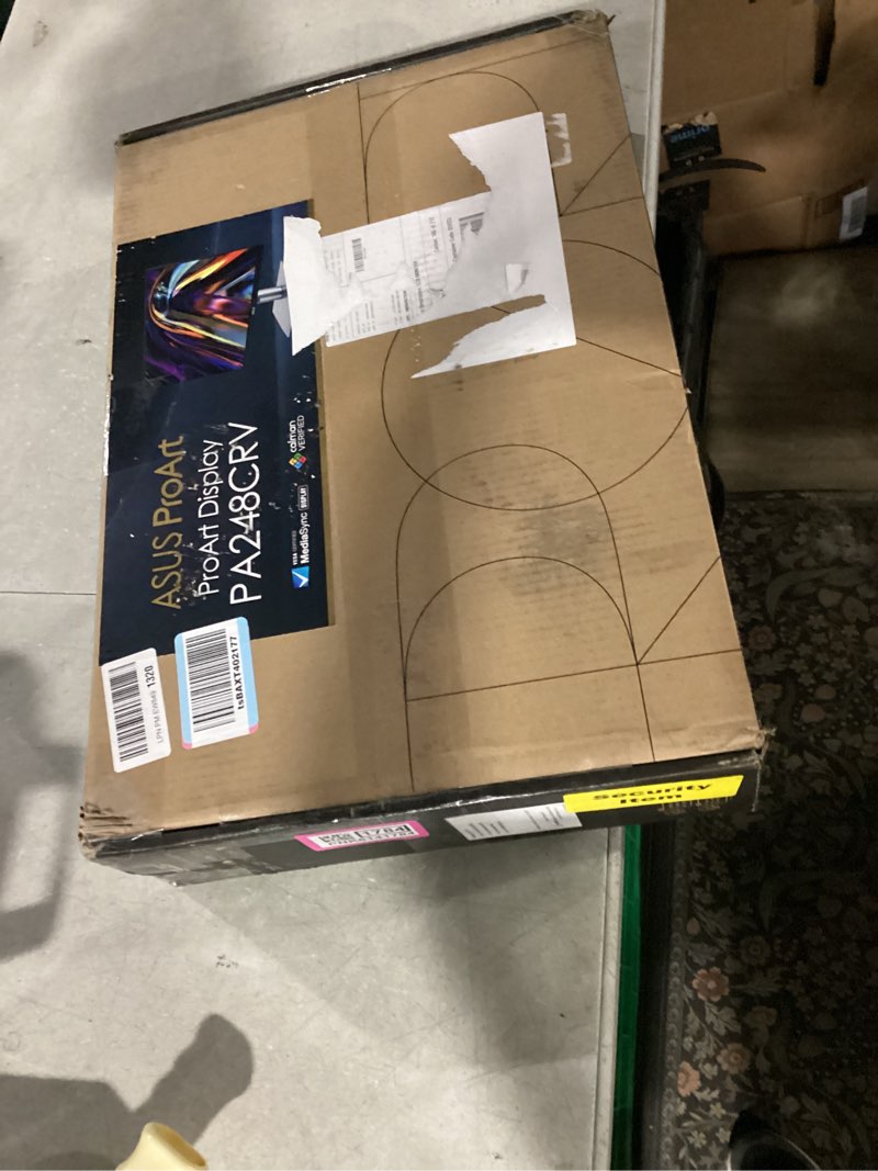 Condition photo showing New/Like New for ASUS ProArt Display 27" Monitor PA278CV - WQHD (2560 x 1440), IPS, 100% sRGB, 100% Rec. 709, ?E < 2, Calman Verified, USB Hub, USB-C, DisplayPort Daisy-Chaining, HDMI, Eye Care, Height Adjustable 27" QHD USB-C Daisy-Chain