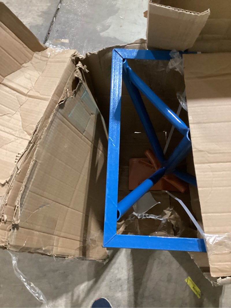 brownell boat stands ks1 stackable v-top boat keel stand - adjustable 20" to 32" (51-81 cm), blue