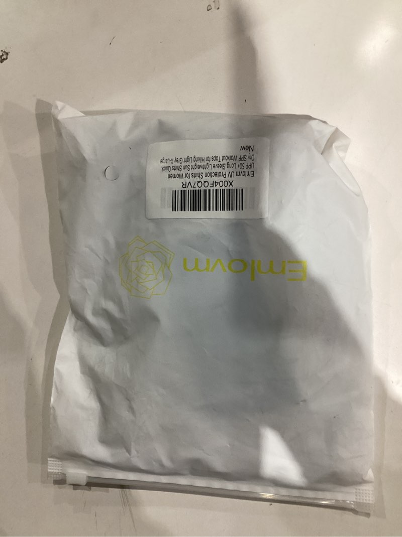 Condition photo showing New/Like New for Women's Rash Guard Long Sleeve UV Sun Protection Shirts with Thin Hoodie UPF 50+ Lightweight SPF Tops for Hiking Hooded Neck X-Small White