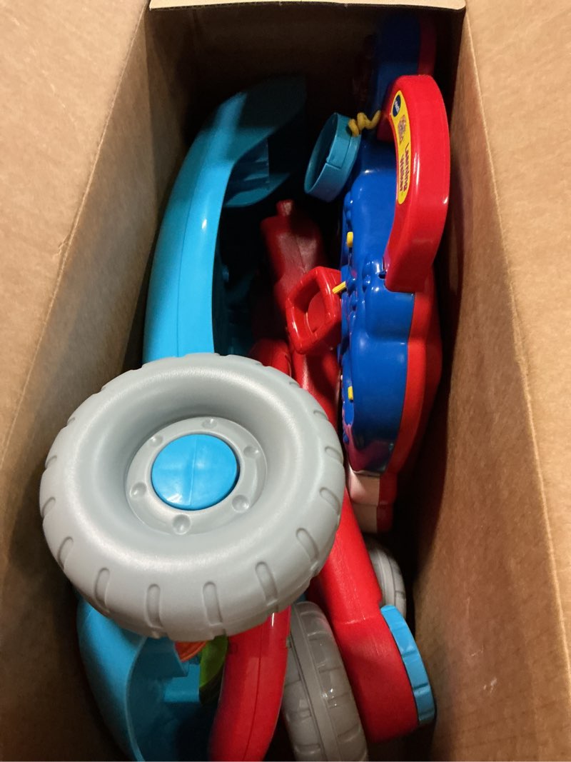 Condition photo showing Good Condition for vtech sit-to-stand learning walker (frustration free packaging), blue blue walker