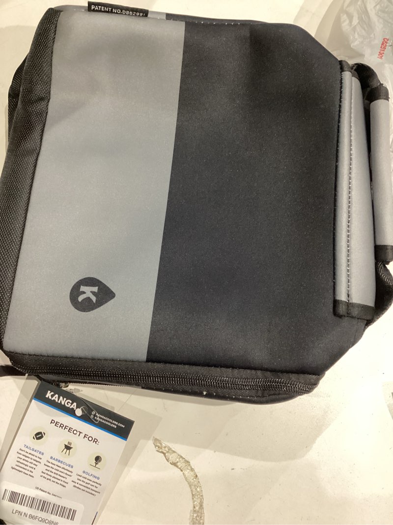 Condition photo showing Good Condition for kanga insulated cooler bag - soft cooler bag - can beer and seltzer drink cooler - insulated and durability tested - kanga kase mate 12 pack midnight