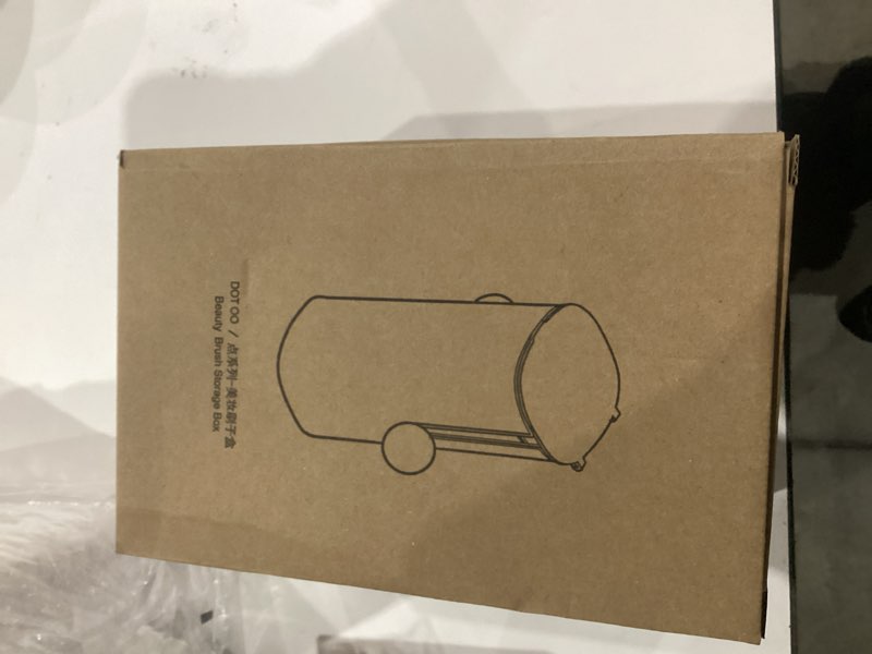 Condition photo showing New/Like New for 2026 Upgraded Automatic-Lift Makeup Brush Holder, Makeup Organizer with Dustproof & Leakproof Design, Four-slot Make up Brushes Cup for Eyebrow Pencil, Nail Polish, Lip Gloss