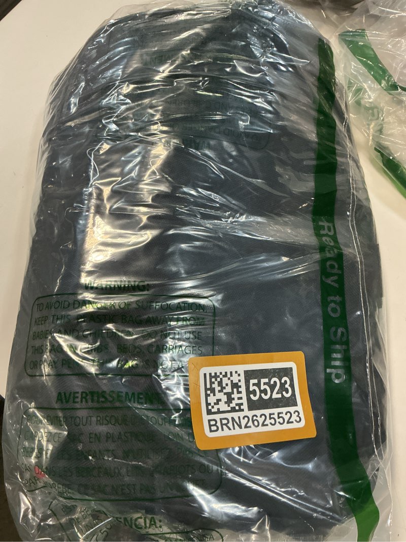 Condition photo showing New/Like New for Lightweight Canvas Duffle Bags for Men & Women For Traveling, the Gym, and as Sports Equipment Bag/Organizer Black 2