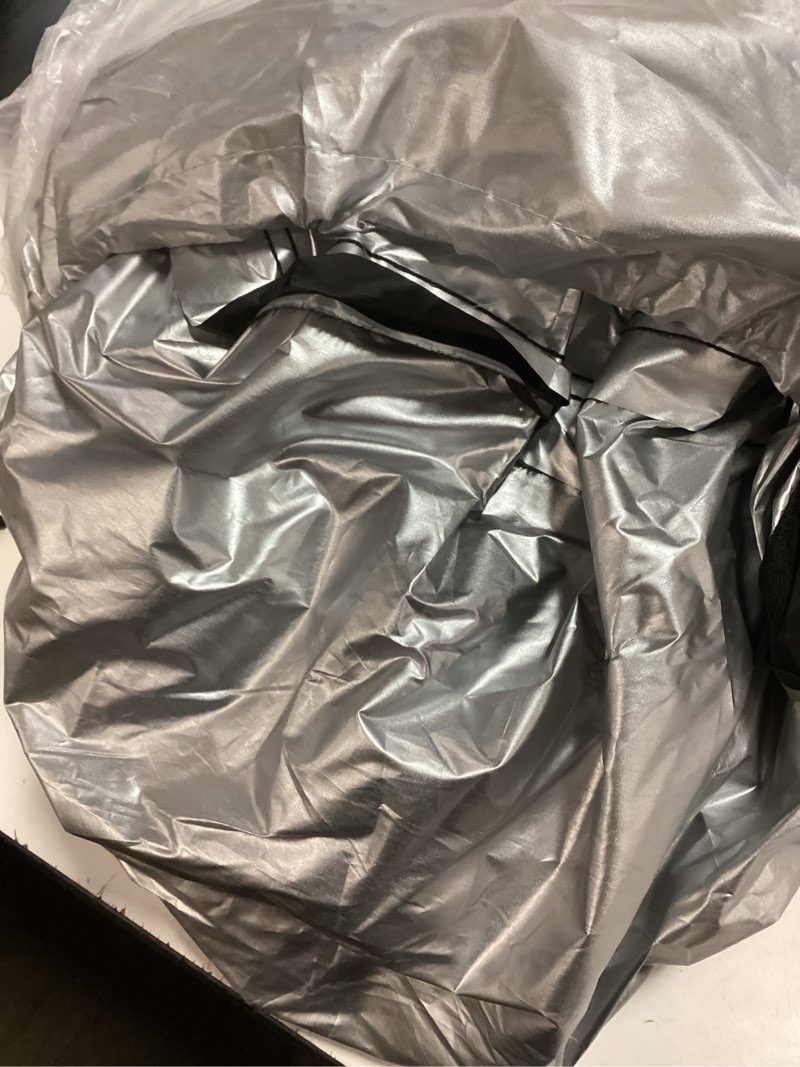 Condition photo showing Good Condition for super lightweight outdoor car cover for automobiles all weather waterproof,snow uv rain protection full exterior covers fit sedan 194" to 208" black(air pro) size 6: sedan 3 (under 209")