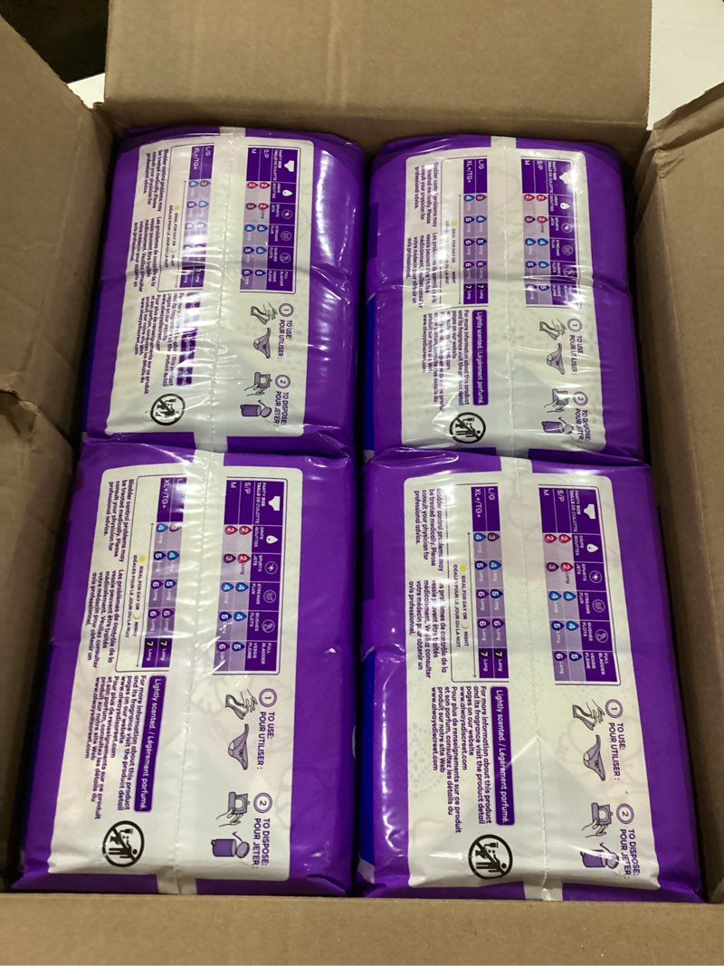 Condition photo showing New/Like New for Always Discreet Incontinence Pads - 6 Drop Extra Heavy Long Pads - 112ct