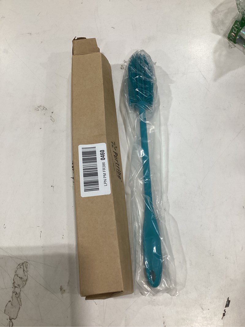 Condition photo showing Good Condition for silicone bottle brush, water bottle cleaner brush with long handle, perfect for cleaning narrow neck containers, vacuum sports bottle, tumblers, flask, glassware (1 pack, turquoise)