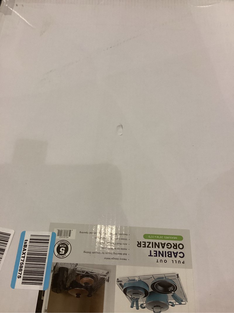 HOLDN’ STORAGE Pull Out Cabinet Organizer, Heavy Duty Caddy w/Lifetime Limited Warranty -24”W x 21”D