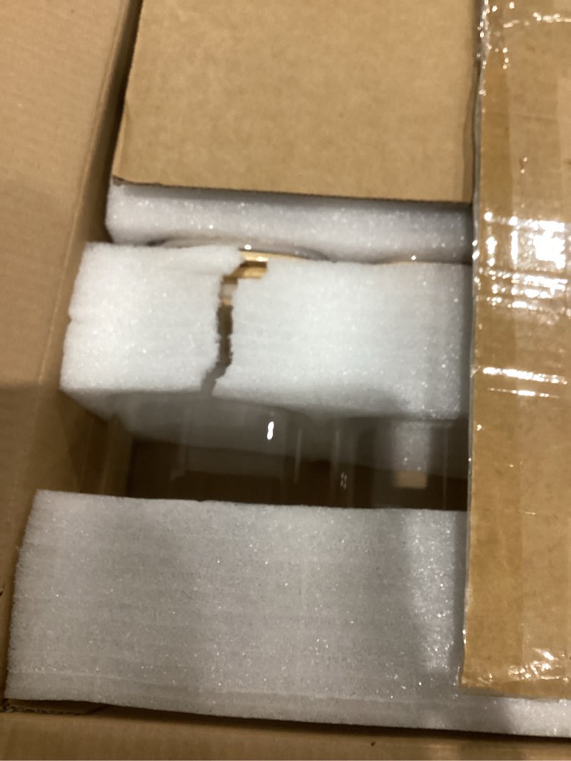 Condition photo showing Good Condition for Glass Storage Jars 6 Pack -50oz (10cmx20cm)Clear Glass Food Storage Containers with Airtight Bamboo Lid Stackable Kitchen Canisters for Candy,Cookie,Rice,Sugar,Flour,Pasta,Nuts and Spice Jars(Square) Square-50oz-6Pack