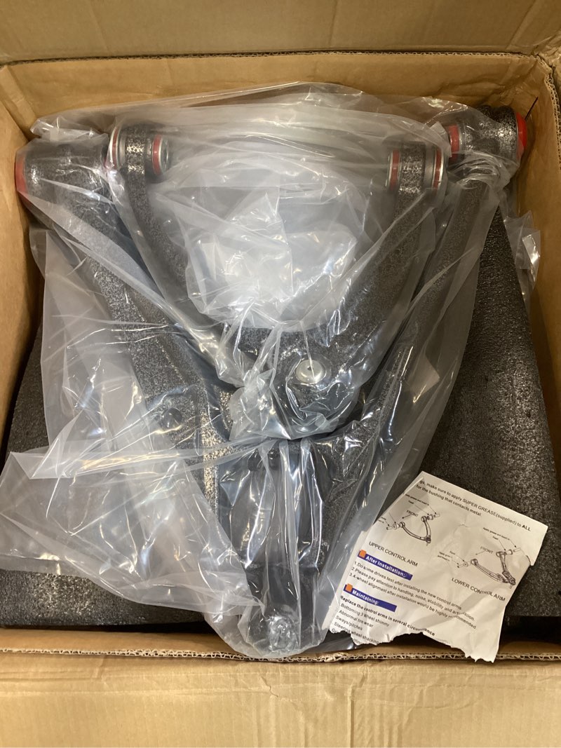 Upper and lower control arms