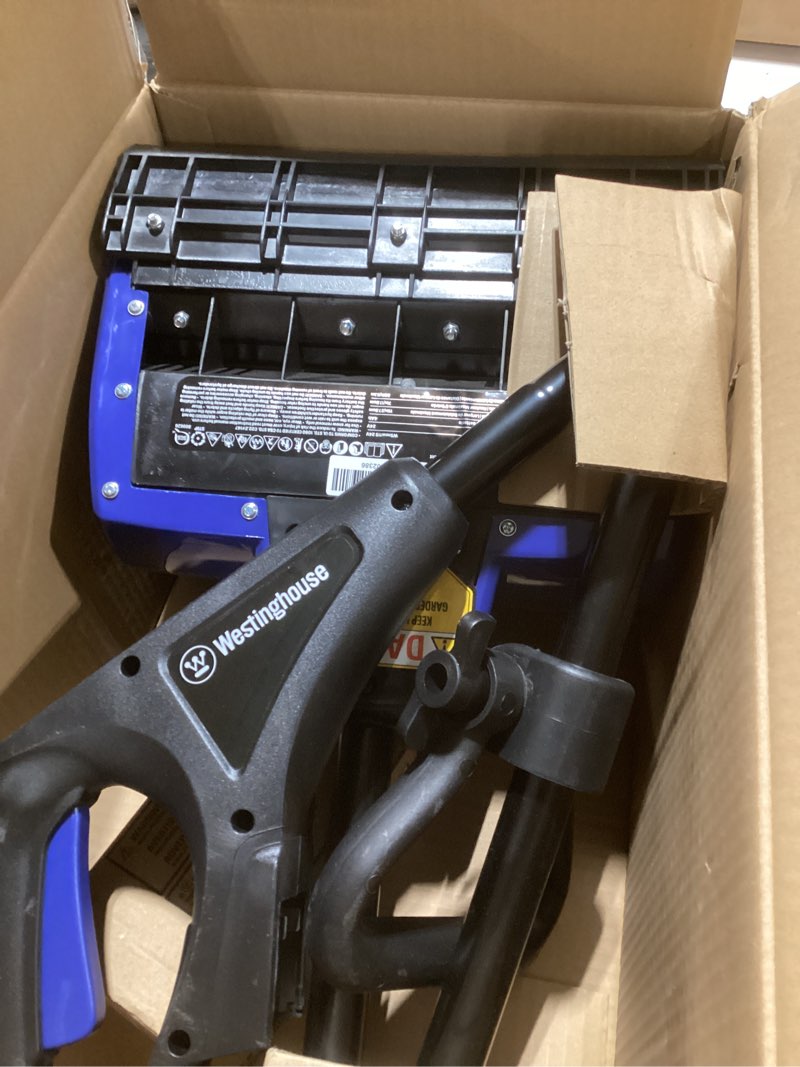 Condition photo showing New/Like New for Westinghouse WSnow11S 24V Cordless Snow Shovel 11 Inch Kit, 24V 4Ah Battery, Fast Charger, Electric Snow Shovel with 20ft Throwing Distance, Plows 75lbs/min, Compatible with Snow Joe Batteries 11 Inch with Battery/Charger