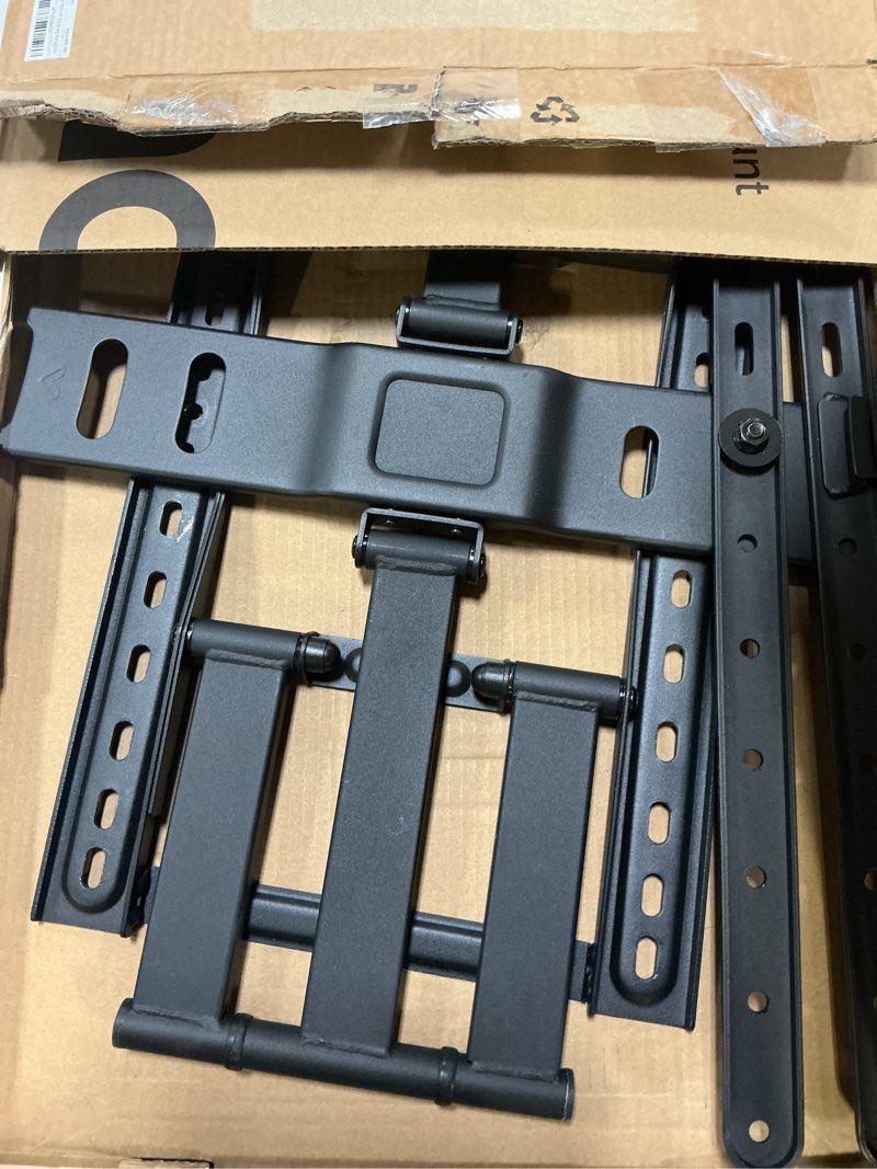 Condition photo showing As Is for monTEK Ultra Slim TV Wall Mount for 43-90 Inch TVs | 1.1" Thin Low Profile Full Motion Bracket | Dual Swivel Articulating Arms with Tilt | Max VESA 600x400mm | Holds 132lbs | Fits 16"/18" Studs