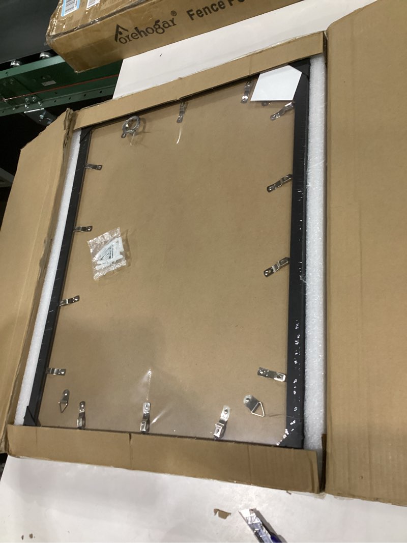 Condition photo showing New/Like New for similar to stock photo!!! 18x24 picture frame black set of 3, display pictures 16x20 with mat or 18 x 24 without mat, poster frames 18x24 for wall hanging horizontal and vertical black 18x24(3pk)
