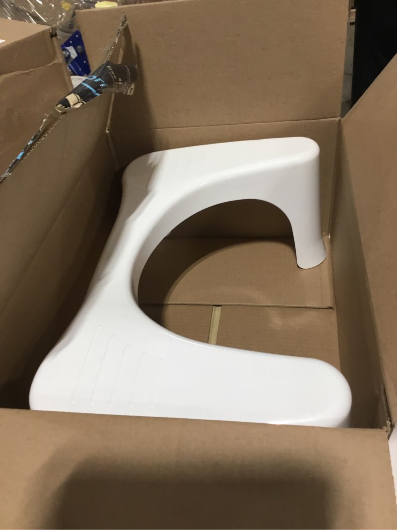 Condition photo showing As Is for Simple Toilet Stool by Squatty Potty