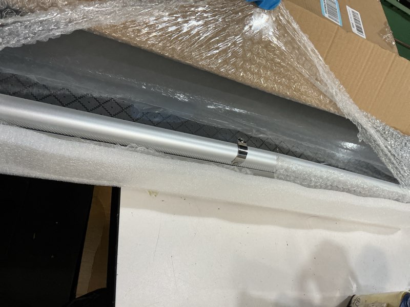 Condition photo showing Good Condition for trade show display case table top portable aluminum sports card display case frame with clear acrylic showcase with locks for jewelry craft collector shows silver 34"x22" classic