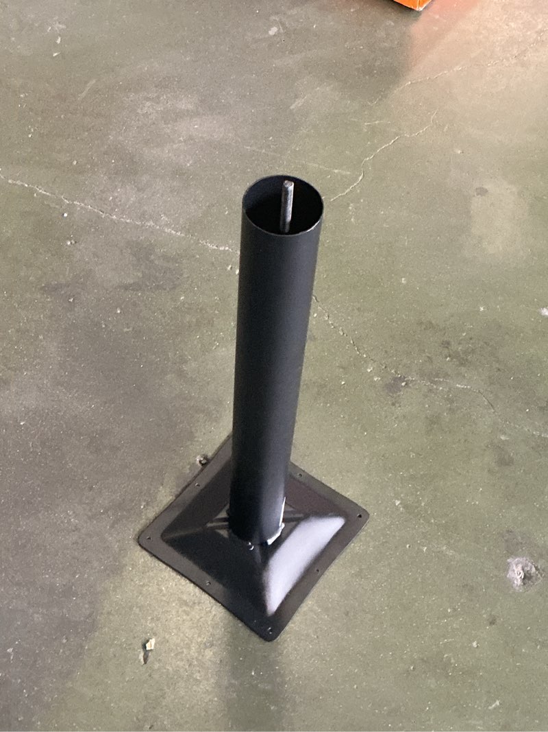 commercial 3" standard height column welded spider 25x10in